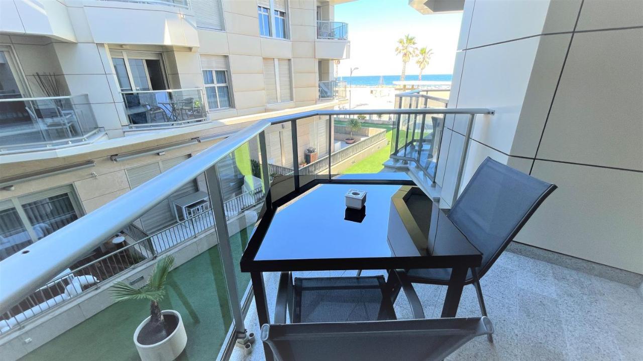 Beach Valencia Luxury A40-13 Apartment With Terrace And Sea Views Exteriör bild